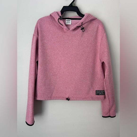 PINK Victoria's Secret Tops - PINK‎ Victoria's Secret Heathered Pink Sweatshirt
